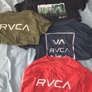 Bundle of RVCA shirts